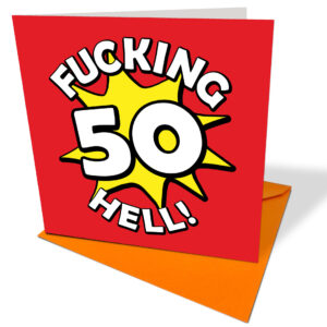 50 Fucking Hell Card and Envelope