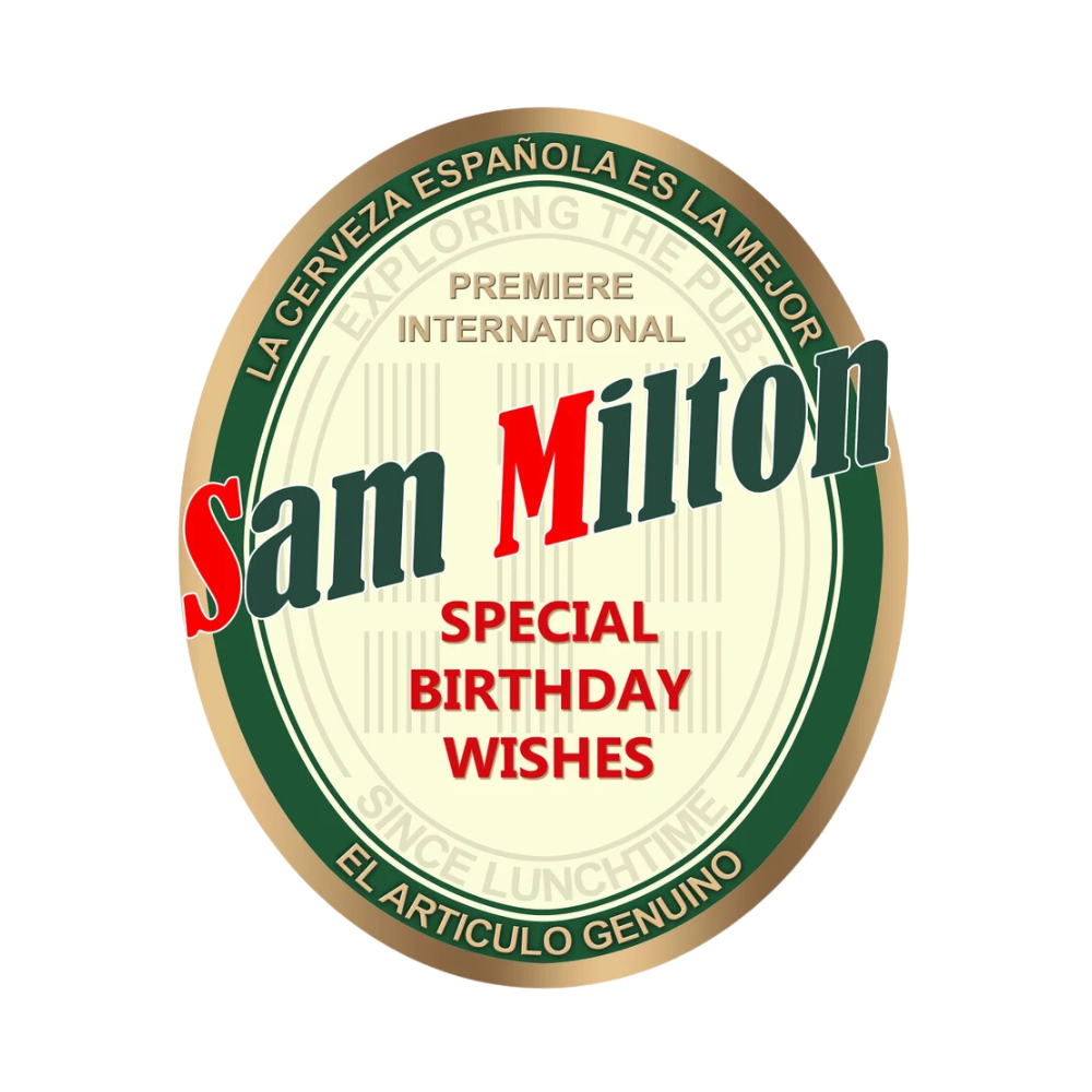 Personalised Beer Label