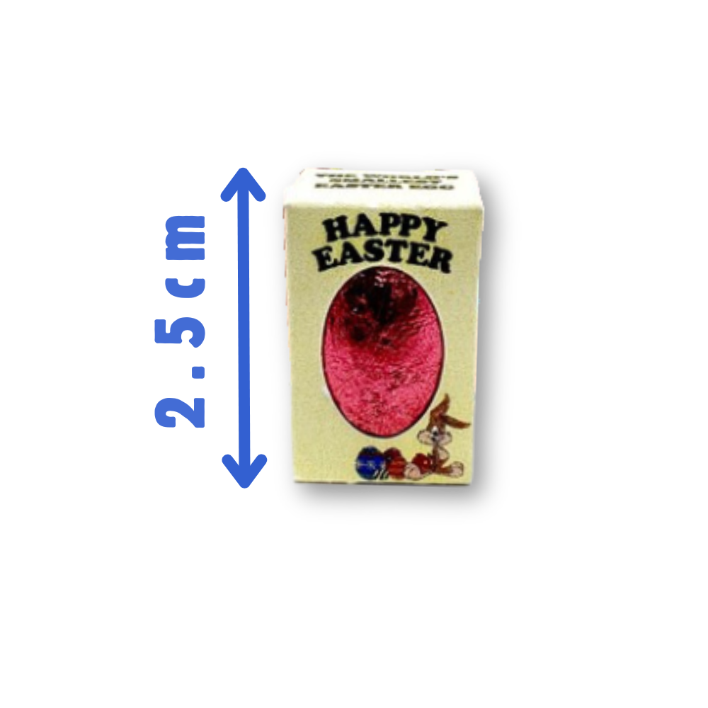 World's Smallest Easter Egg Size