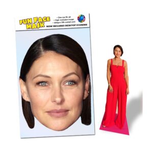Realistic face mask of Emma Willis with Face Mask