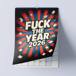Fuck The Year Calendar Cover