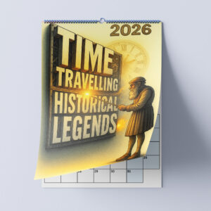 Time Travelling History Calendar Cover