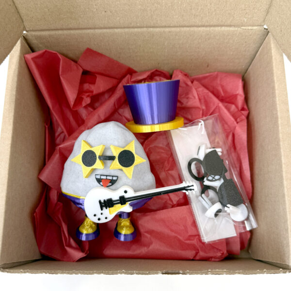 Rock Star Pet Rock - IN A BOX