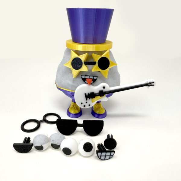 Rock Star Pet Rock - With Accessories