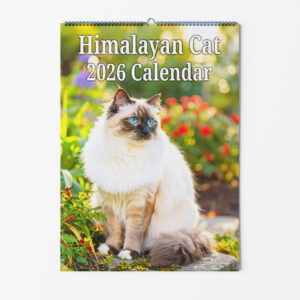 Himalayan Cat Calendar Front Cover