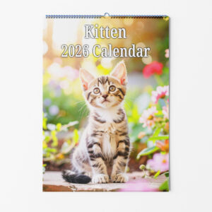 Kittens Cat Calendar Front Cover