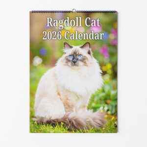 Ragdoll Cat Calendar Front Cover