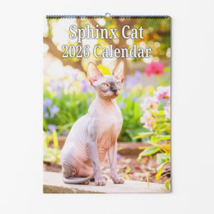 Sphinx Cat Calendar Front Cover