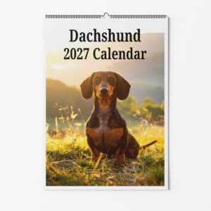 Dachshund Dog Calendar