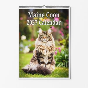Maine Coon Cat Calendar