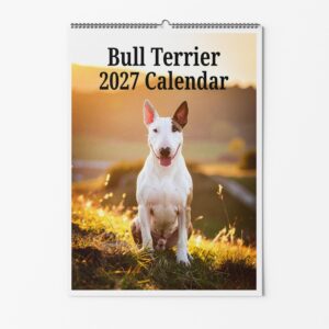 Bull Terrier Dog Calendar