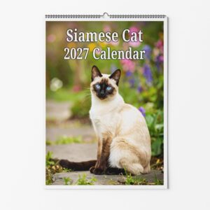 Siamese Cat Calendar
