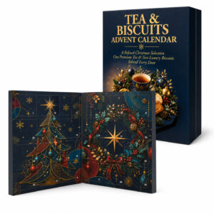 Tea and Biscuits Advent Calendar Front Cover